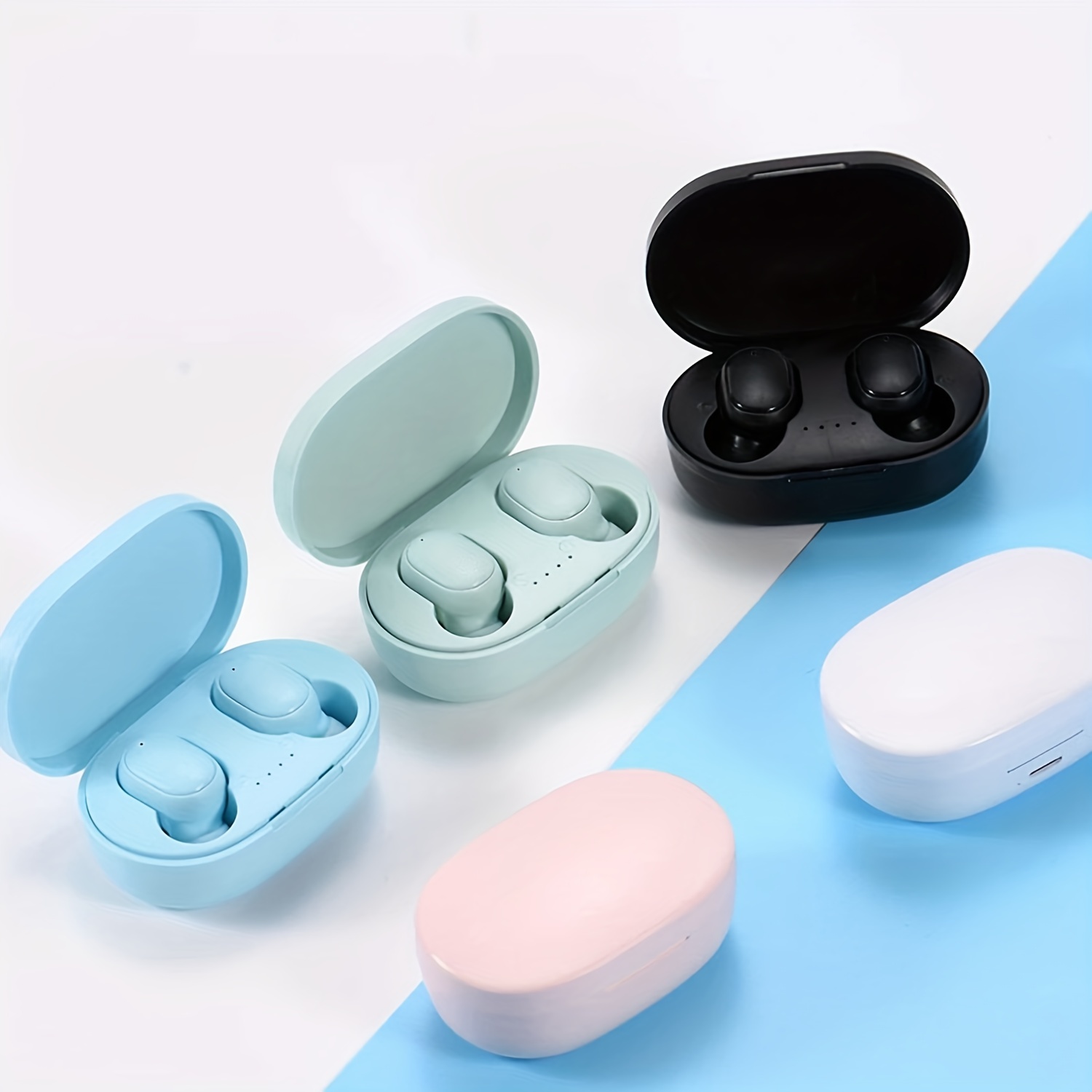 wireless earphone TWS 5.3 touch stereo wireless Bluetooth headset earbuds in-ear bass sports waterproof earphones built-in microphone Bluetooth earbuds