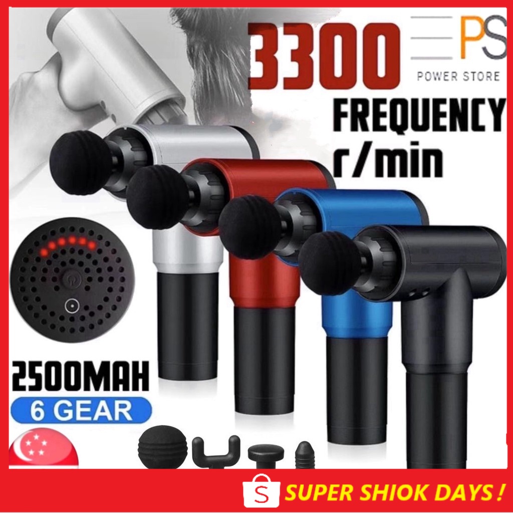 2023 Best Selling Massage Gun Portable Deep Tissue Massager Body Gym Relaxation Vibrator Mother Mothers Day Gift 