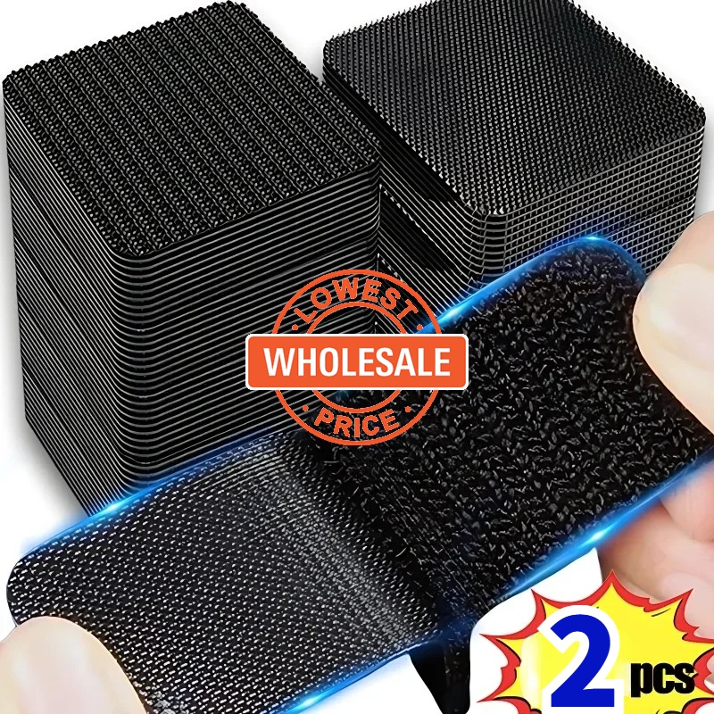 [ Wholesale Prices ]Strong Self-Adhesive Fixing Stickers - Home Floor Foot Mats Anti Skid Grip Tapes - Double Faced High Adhesive Car Carpet Fixed Patches - Carpet Fixing Stickers